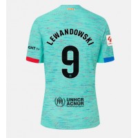 Moški Nogometni dresi Barcelona Robert Lewandowski #9 Tretji 2023-24 Kratek Rokav